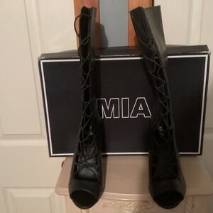 Mia knee length stilettos